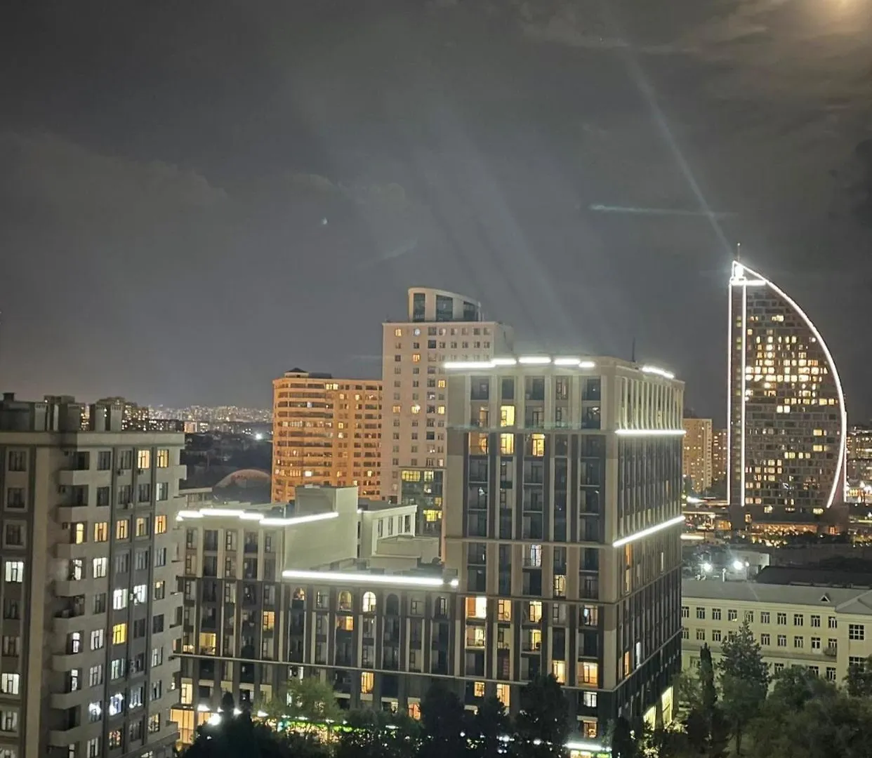 Apartment Central Ganjlik Ss Hall Baku